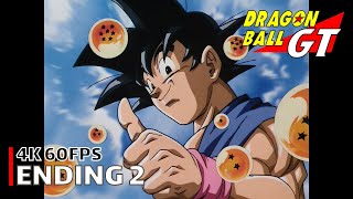 Dragon Ball GT  Ending 2 4K 60FPS  Creditless  CC [upl. by Oberg348]