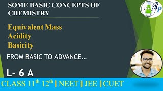 L6 Some Basic Concepts of Chemistry I BSc I NEET I JEE I CUET I 11 and 12 [upl. by Lenard]