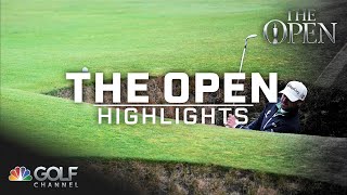 The Open Championship 2024 Highlights Round 1s top shots out of trouble  Golf Channel [upl. by Aisya464]