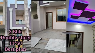 1150 Best House plan  2 bhk best house plan  2 bhk Row house in Indore  AB Road Indore [upl. by Asli]