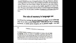 Language as Forensic Evidence The Transition from Orality to Literacy [upl. by Keene]