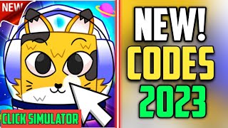 NEW UPDATE CLICK SIMULATOR VALID CODES FOR NOVEMBER 2023 [upl. by Sakmar]