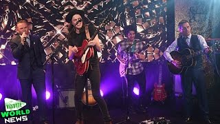 Wayne Rooney sings and Gary Neville plays guitar during James Bay charity dinner [upl. by Parent]