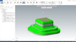 MasterCAM Waterline Tutorial [upl. by Atilek]