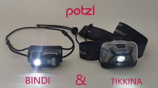 PETZL BINDI and TIKKINA [upl. by Yendahc]