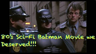 The EPIC 80s Batman Dark Scifi Fantasy movie that we never got but deserve [upl. by Garlan407]