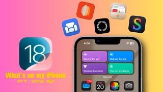 Whats on my iPhone ft iOS 18  150 Apps [upl. by Anema]