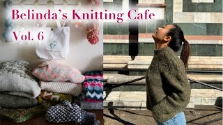 Belindas Knitting Cafe Vol 6  fall and winter FOs current WIPs [upl. by Sivia207]