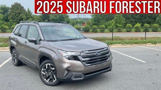 2025 Subaru Forester Limited POV Start Up Test Drive Walkaround and Review [upl. by Ehman27]