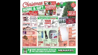 Menards Weekly Ad November 29 – December 8 2024 [upl. by Forcier553]