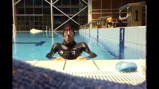 Freediver Branko Petrovic Static Apnea Record 1038 [upl. by Slemmer]