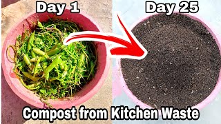 How to make compost from kitchen waste Compost from Kitchen Waste [upl. by Jolyn]