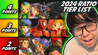 THE OFFICIAL MARVEL VS CAPCOM 2 RATIO 2024 TIER LIST [upl. by Nedyrb386]