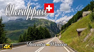 Driving the Oberalp Mountain Pass in the Swiss Alps 🇨🇭 Scenic Drive from DisentisMustér to Wassen [upl. by Sheldon]