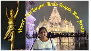 BAPS Akshardham Hindu Temple In USA🛕 New Jersey  Must Visit vlogakshardhamnewjerseytamilbaps [upl. by Debora525]