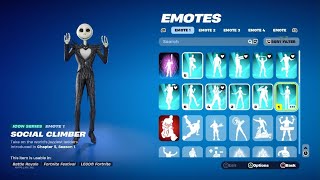 ALL OF MY FORTNITE EMOTES  super rare [upl. by Fennelly]