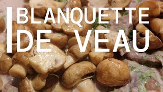 LA recette de la blanquette de veau [upl. by Ahtiekal]