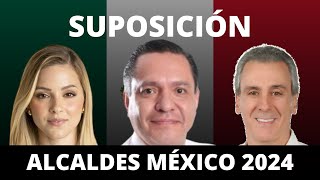 SUPOSICIÓN DE LAS ELECCIONES DE ALCALDES DE LAS CAPITALES 2024 [upl. by Peoples]