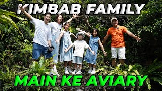 REAKSI KIMBAB FAMILY KELILING AVIARY MOOD BANGET [upl. by Oicram]