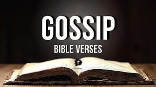 Bible Verses About Gossip KJV  Gossip In The Bible Explained [upl. by Natalina]