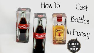 Casting Bottles and Cans In Epoxy Resin  How To  Deep Pour [upl. by Trembly]