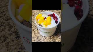 Pinkberry frozen Yourget yummy 😋 😍 love song music shortsviralshort [upl. by Conover960]