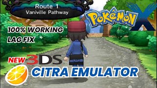 Pokemon X on Android  New Citra Nightly 2047  NO LAG 100 Working [upl. by Enirual]