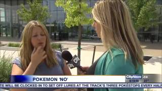 Video Pokémon Go crowds escalating posing danger [upl. by David]