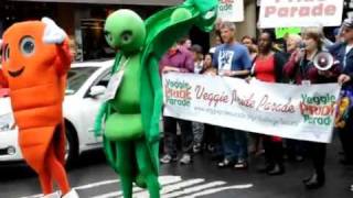 Veggie Pride Parade NYC 2011 footage by Alan Rice [upl. by Rumery523]