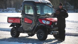 Kubota Winter Traction Testing with Woodys Twist Screws [upl. by Imoian]