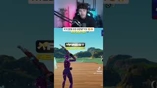 KYZEN VS VENTYX 🤯🔥 fortnite mortong [upl. by Lamee476]