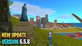 Rope Hero Vice Town New Update Version 658  New Mission Pay Respect [upl. by Neeruan]