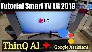 Tutorial Mengaktifkan Google Assistant di Smart TV LG 2019 [upl. by Caputto938]