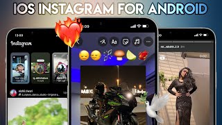 🔥New iOS Instagram On Android  iOS 174 Emojis  Share Like iPhone  iOS instagram 🤯❤️‍🔥 [upl. by Dorian]