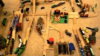 Thomas Wooden Railway Layout  Season 3 Layout 2008 [upl. by Penrod100]