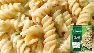 KNORR BASIL PASTA RECIPE  BASIL PESTO PASTA QUICK RECIPE [upl. by Monte]