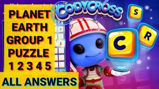 CodyCross Answers Planet Earth Group 1 Puzzle 1 2 3 4 5 Crossword [upl. by Eliott]