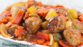 Sweet and Sour Meatballs [upl. by Cornelie67]