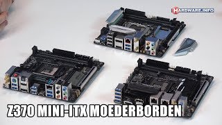 Z370 MiniITX moederborden review  HardwareInfo TV 4K UHD [upl. by Grados258]