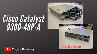 Unboxing and stacking Cisco Catalyst 9300 [upl. by Lladnyk122]