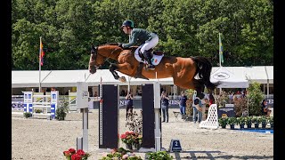 Fancy De Kergane amp Cian OConnor  CSIO3 Roeser Nations Cup  Second Place [upl. by Rohn]