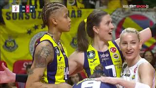 41 Saniyelik İnanılmaz Ralli  Fenerbahçe vs Vakıfbank  3 Mart 2024 [upl. by Axia]