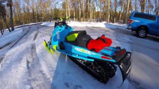 2017 Ski Doo Freeride 137 Walk Around [upl. by Etteragram280]