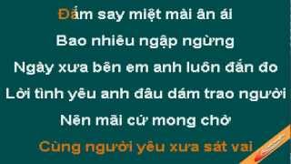 Mot Doi Mo Mong Karaoke  Hoang Dung  CaoCuongPro [upl. by Neret126]