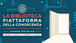 Conferenza stampa Convegno Stelline 2021  La biblioteca piattaforma della conoscenza [upl. by Nahor]