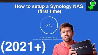 How to Setup a Synology NAS for the first time in DSM 7 Complete Guide for 2021 [upl. by Florry560]