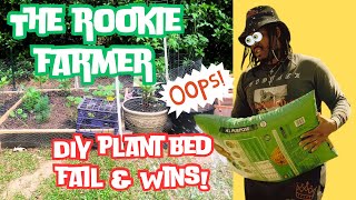 quotDIY Plant Bed Shenanigans The Rookie Farmers Soil Secretsquot [upl. by Neona90]