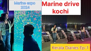 Marine Drive  Kochi  Marine Expo 2024 Ernakulam kochi  kerala [upl. by Grounds]