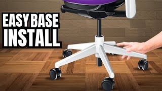 How To Remove and Install The Base on an Office Chair [upl. by Savell]