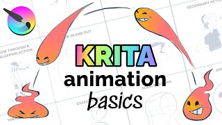 How to Animate in KRITA for Beginners [upl. by Sinclare]